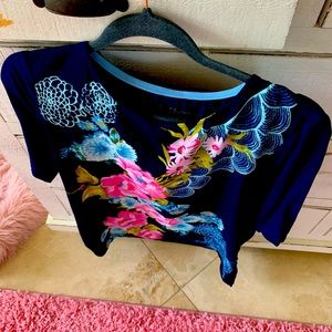 Chico’s sweet shirt.